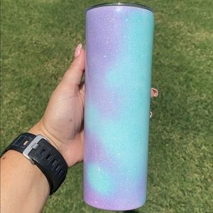 Custom Tumbler (thermal glittered)
